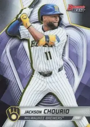 2025 Bowman's Best #10 Jackson Chourio