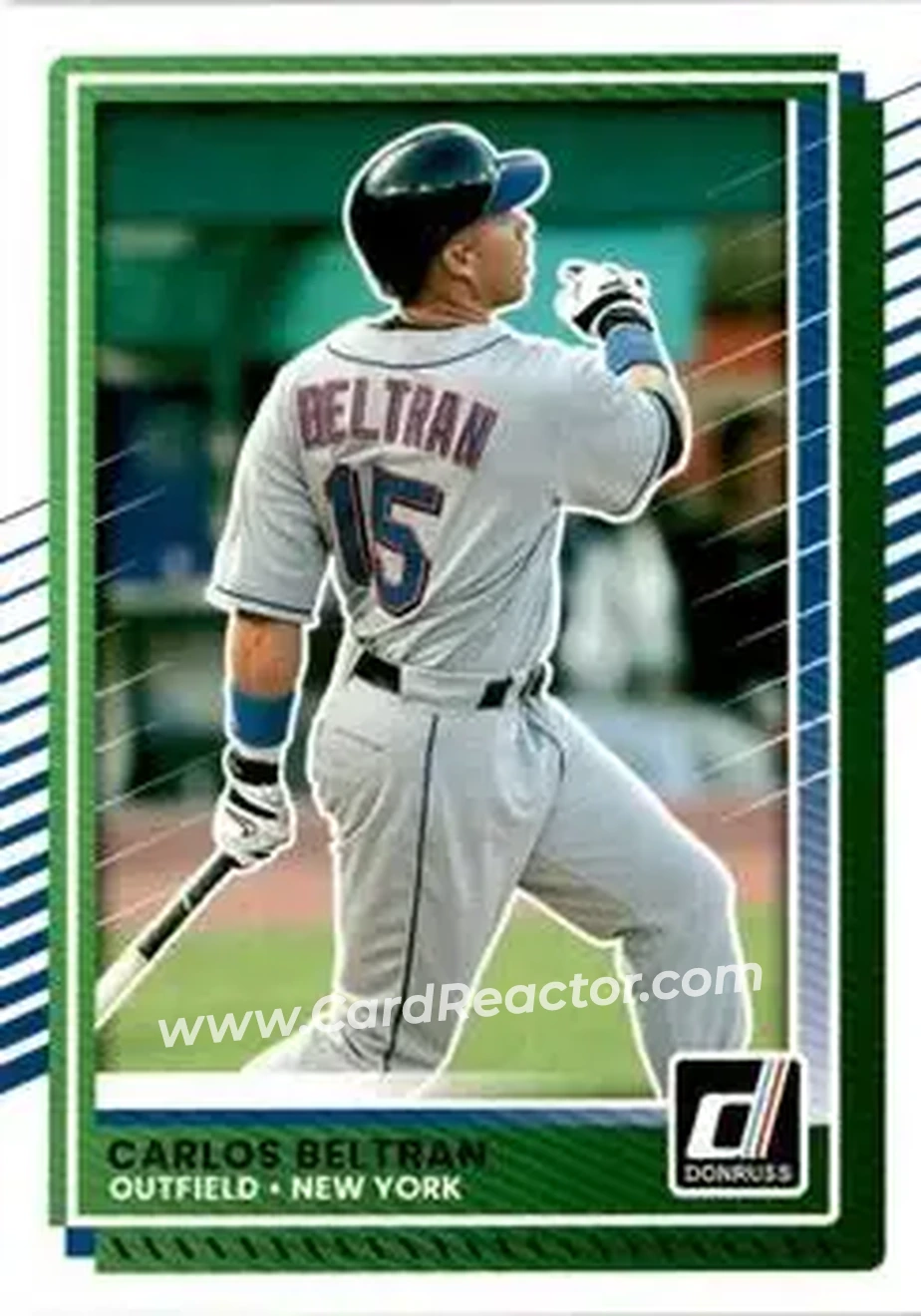 Front of Carlos Beltran