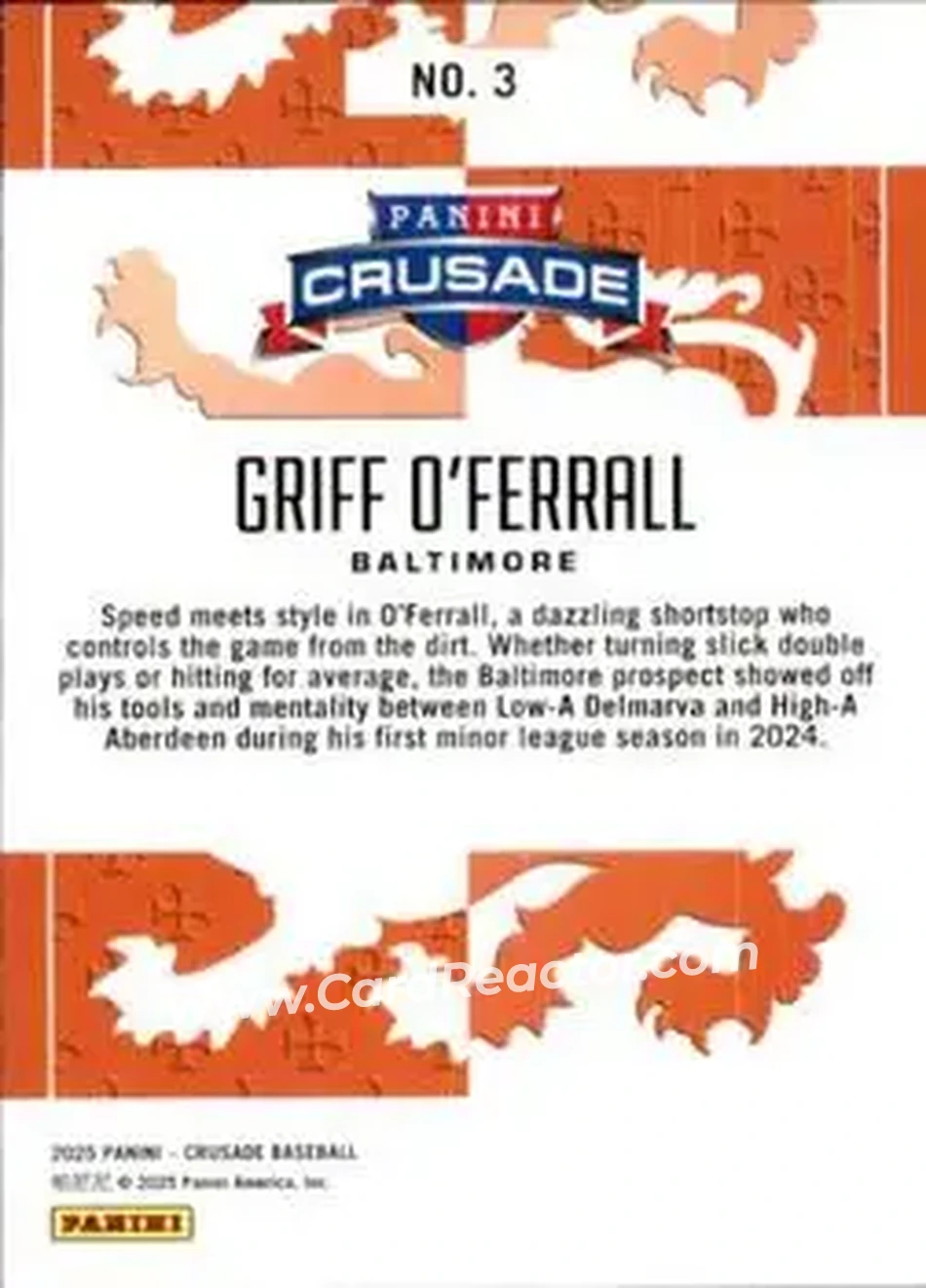 Back of Griff O'Ferrall