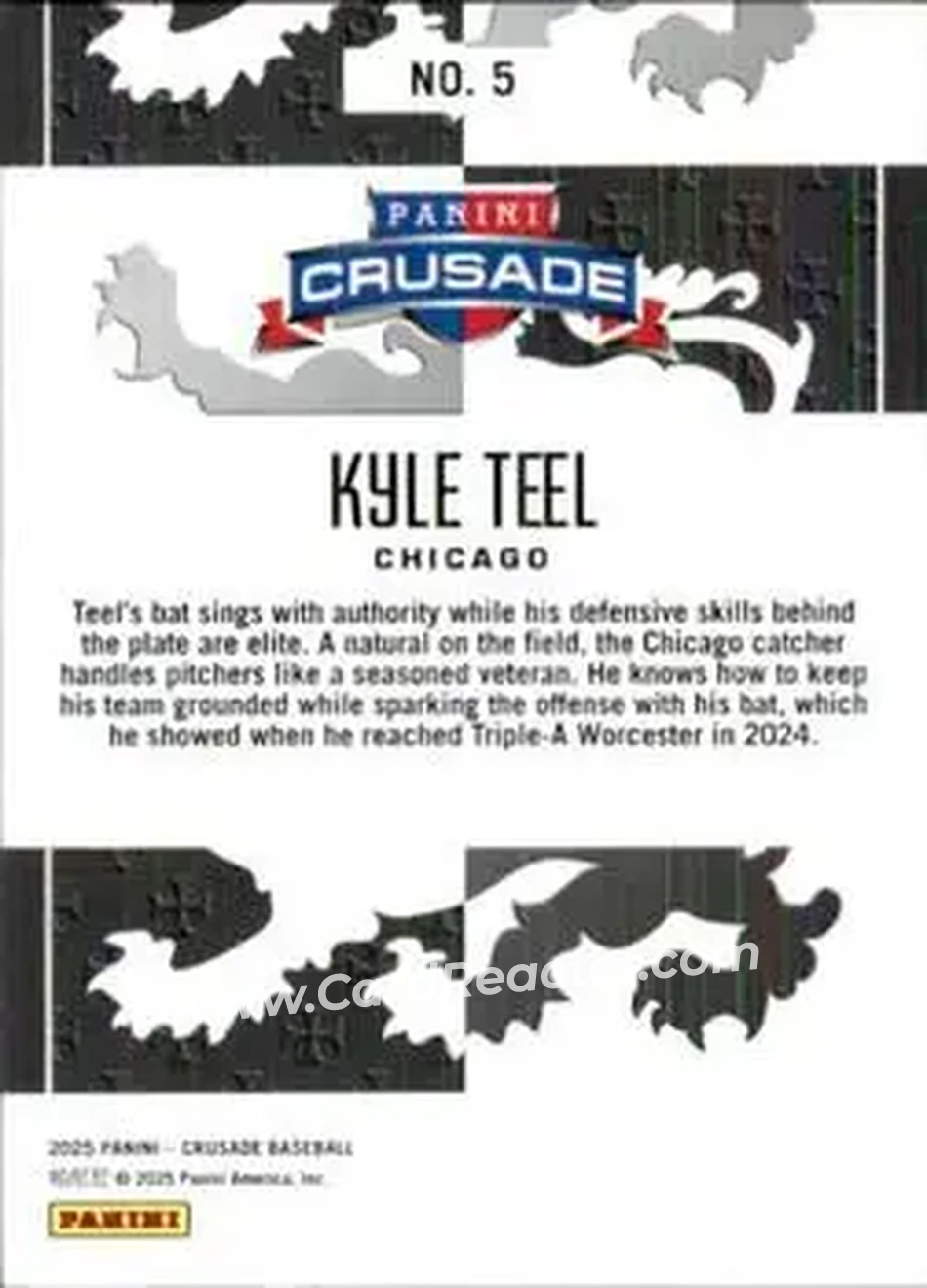 Back of Kyle Teel