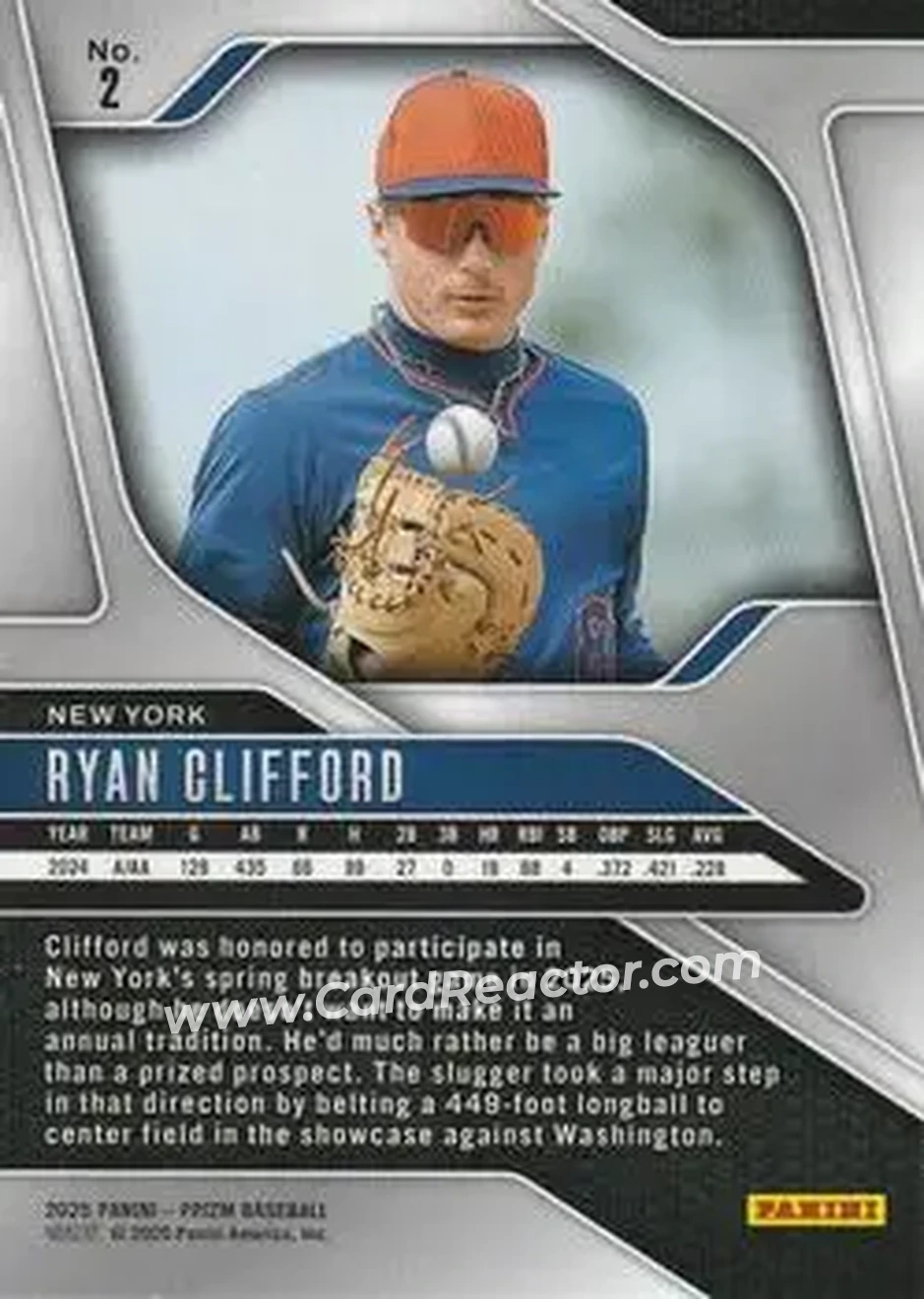 Back of Ryan Clifford