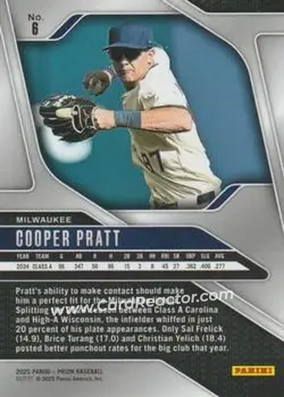 Back of Cooper Pratt