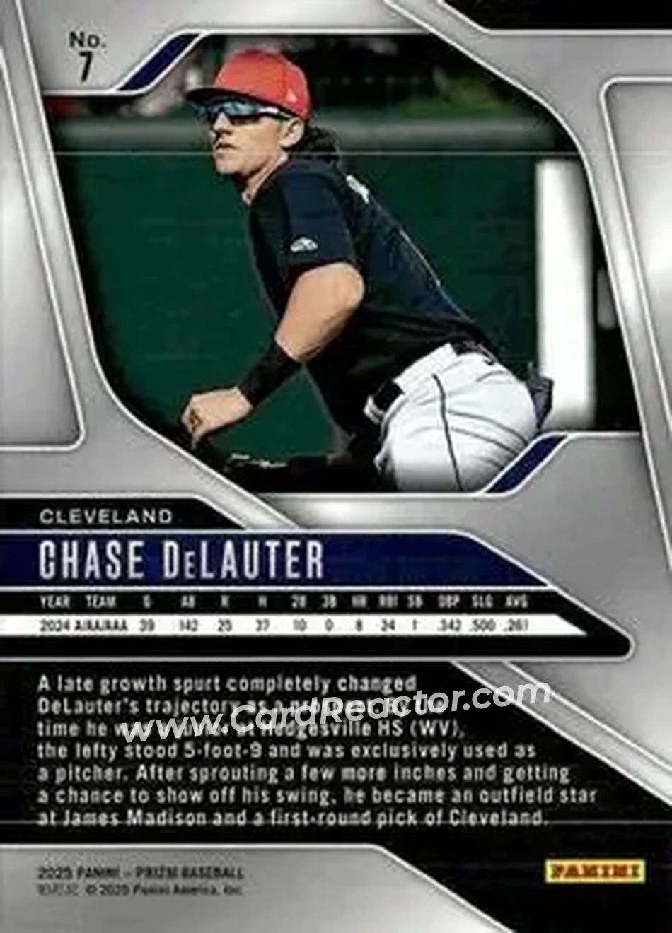 Back of Chase DeLauter