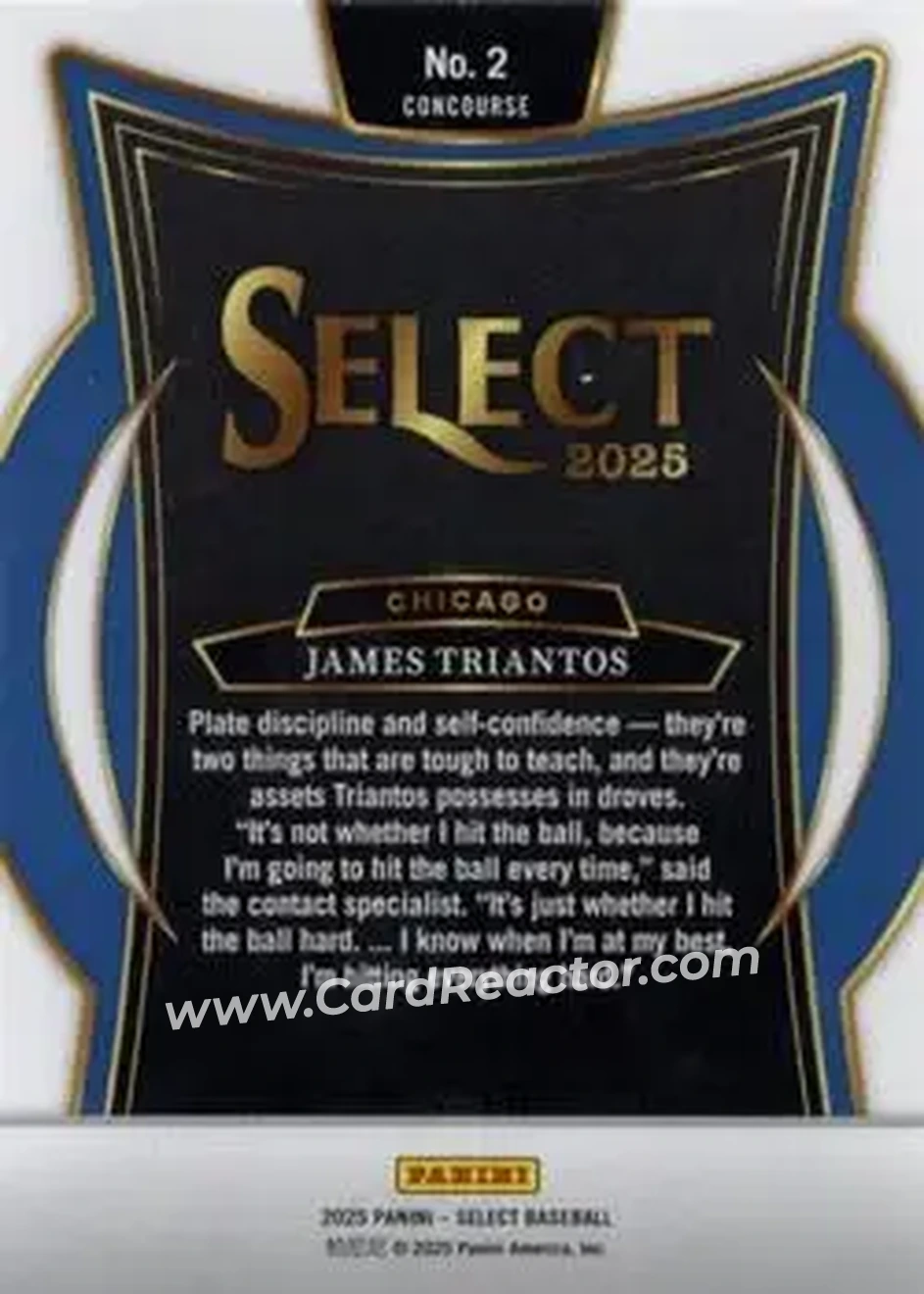 Back of James Triantos