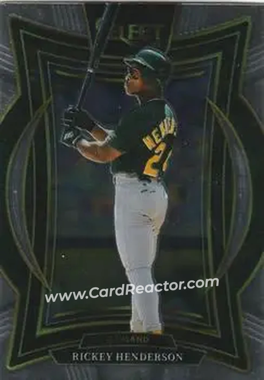 Front of Rickey Henderson