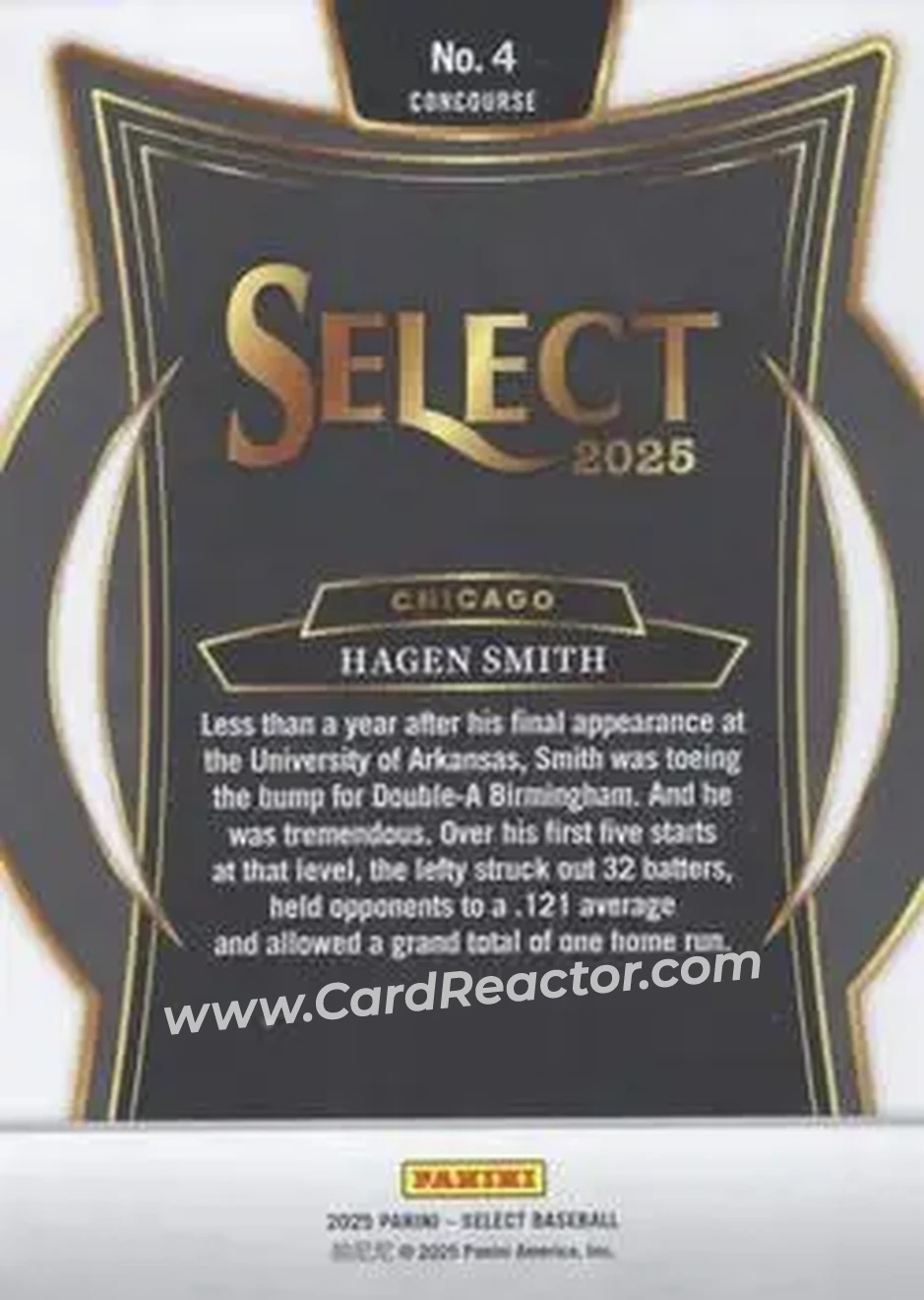 Back of Hagen Smith