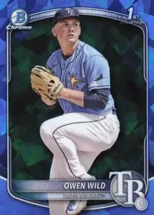 2025 Bowman Sapphire Edition #BCP-14 Owen Wild