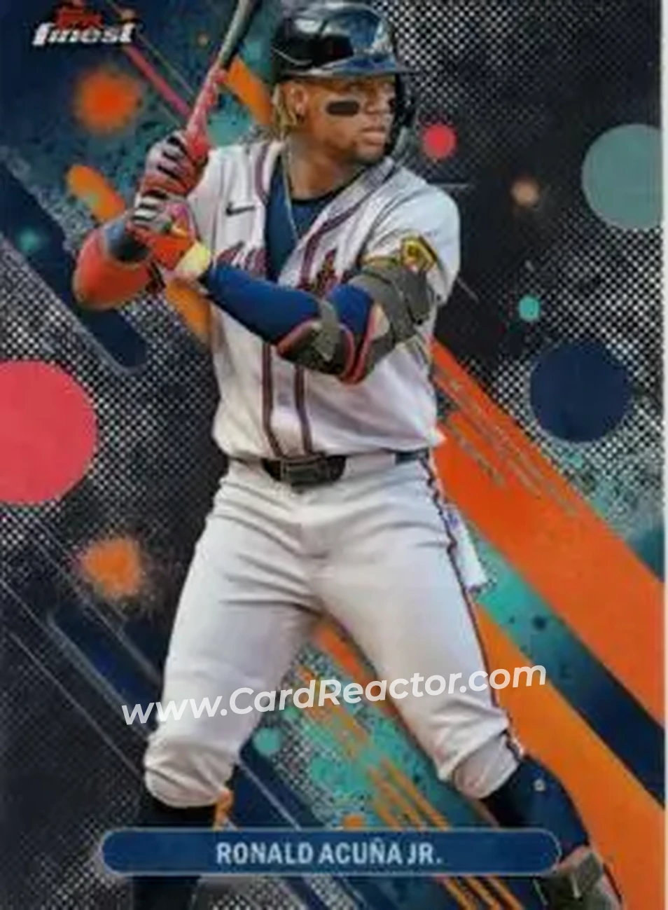 Front of Ronald Acuña Jr.