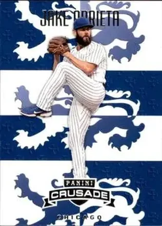 2025 Panini Crusade #17 Jake Arrieta