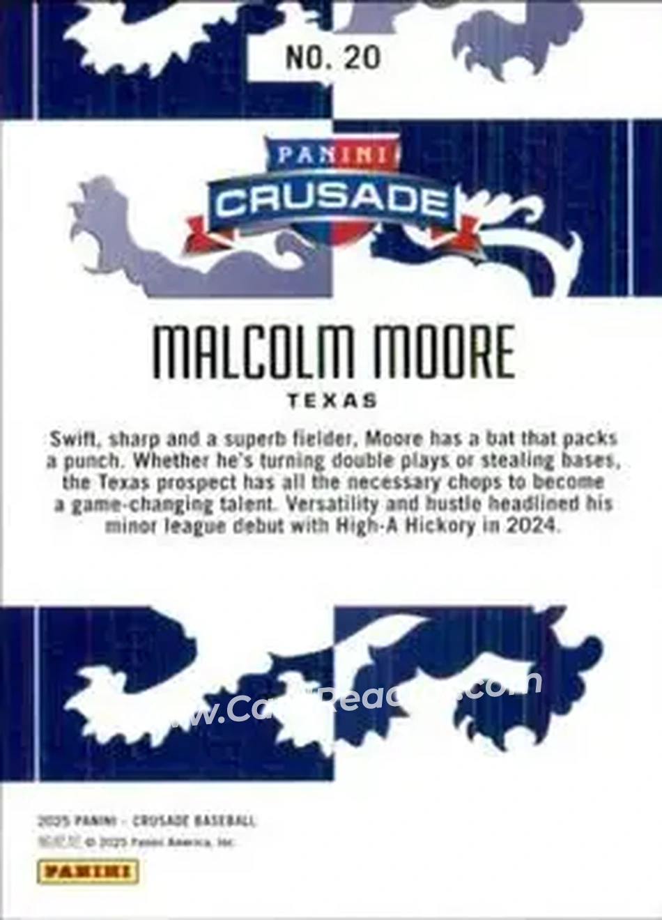 Back of Malcolm Moore