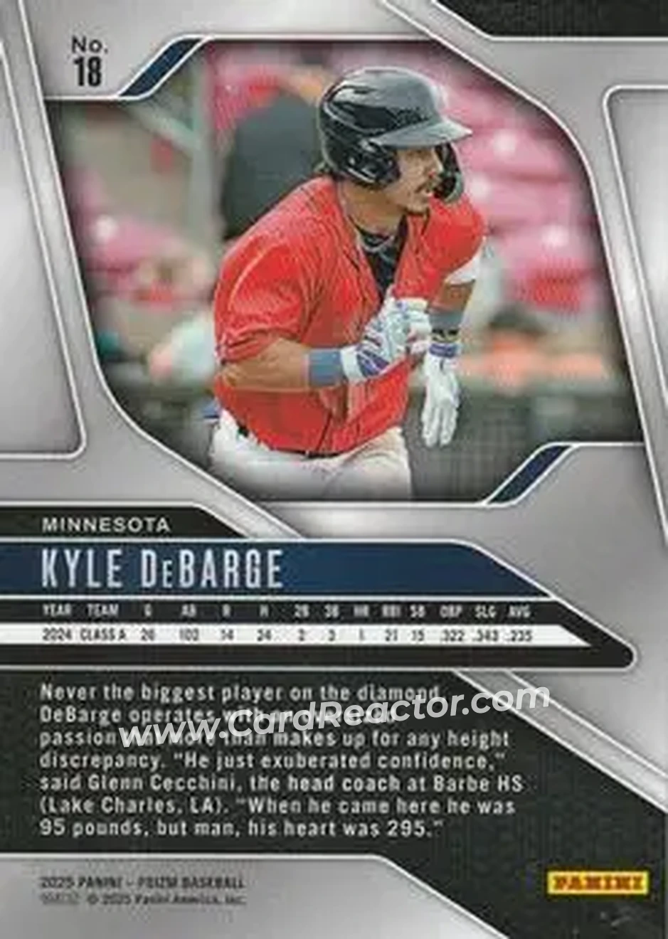 Back of Kyle DeBarge