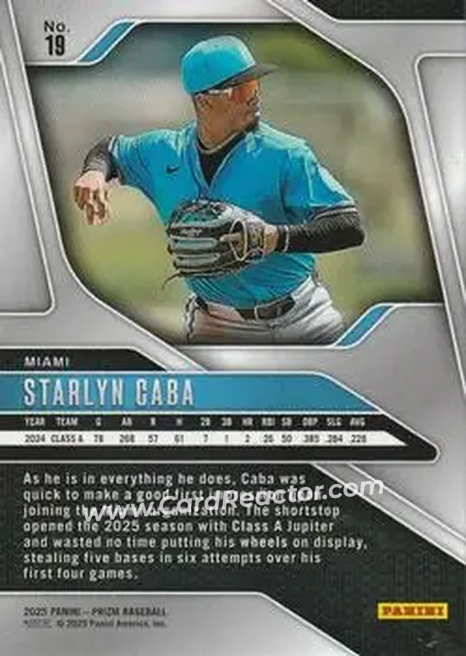 Back of Starlyn Caba