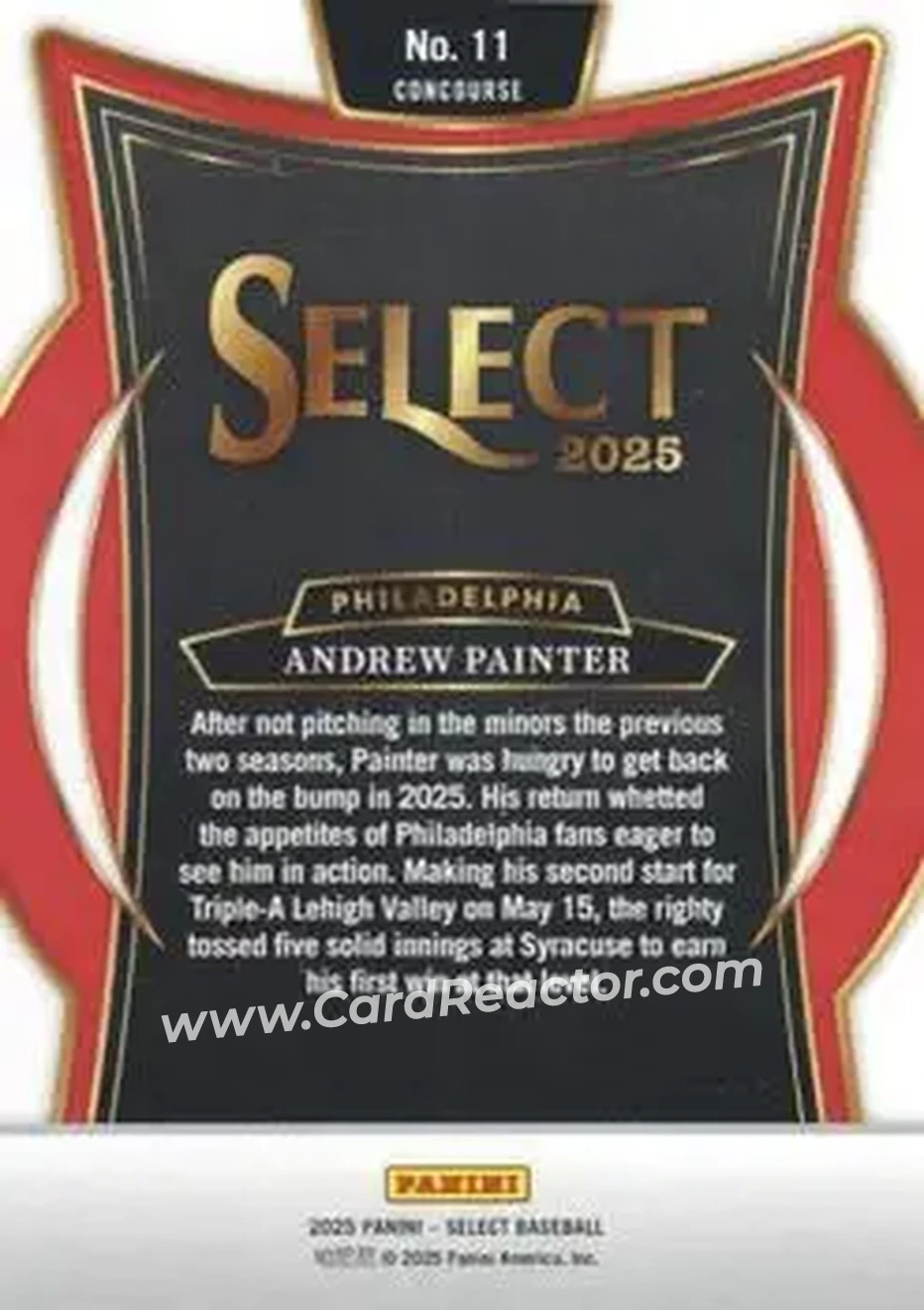 Back of Andrew Painter