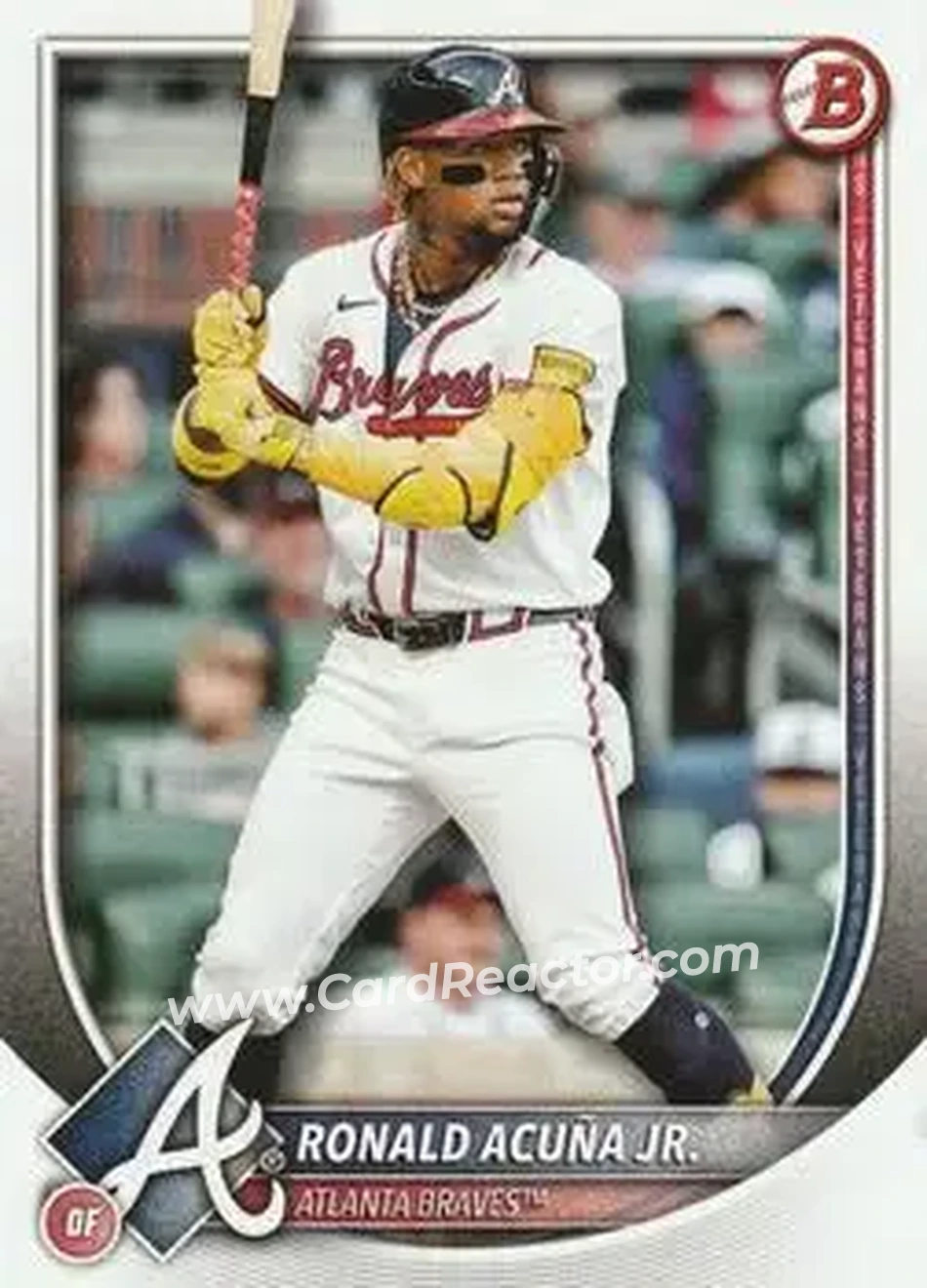 Front of Ronald Acuña Jr.