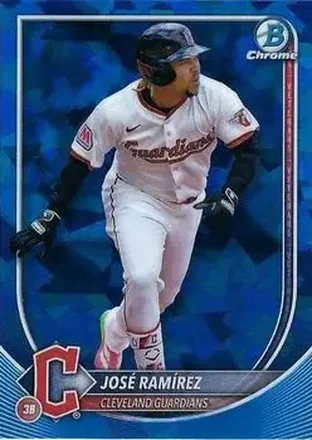 2025 Bowman Chrome Sapphire Edition #21 José Ramírez