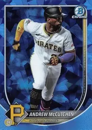 2025 Bowman Chrome Sapphire Edition #24 Andrew McCutchen