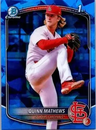 2025 Bowman Sapphire Edition #BCP-25 Quinn Mathews