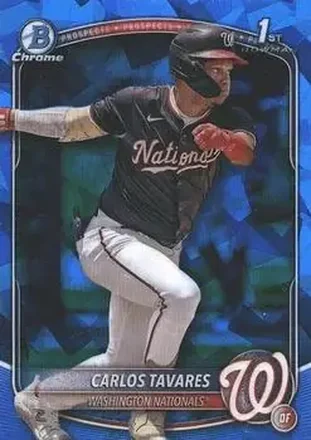 2025 Bowman Sapphire Edition #BCP-28 Carlos Tavares