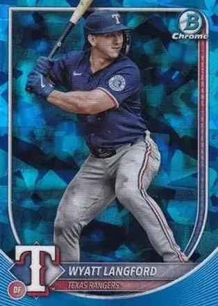 2025 Bowman Chrome Sapphire Edition #36 Wyatt Langford