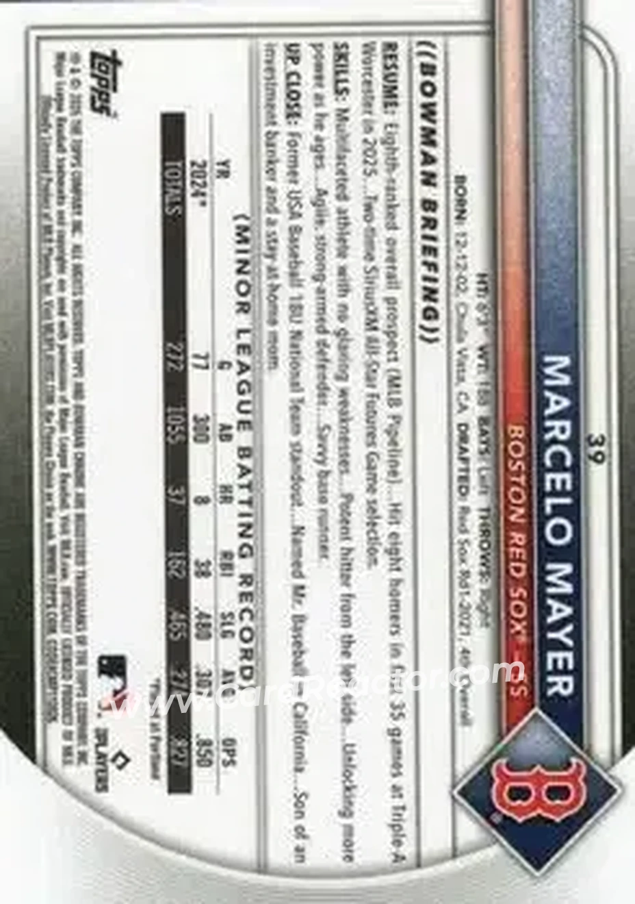 Back of Marcelo Mayer