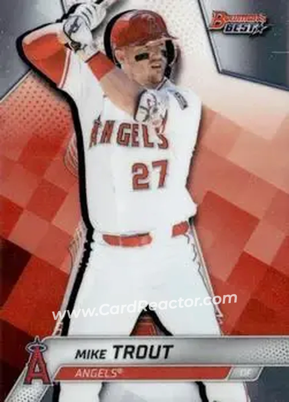 Front of Mike Trout