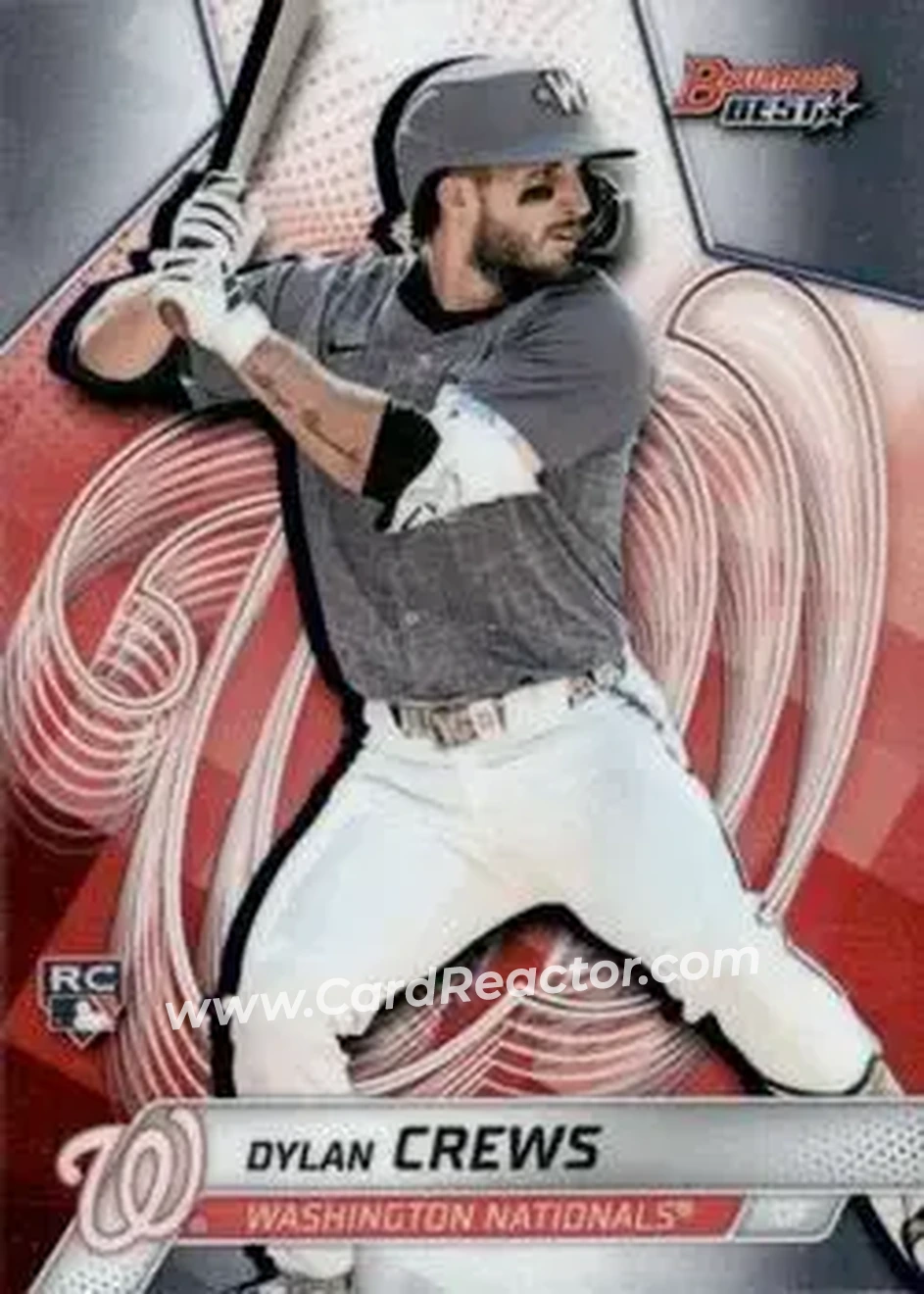 Front of Dylan Crews