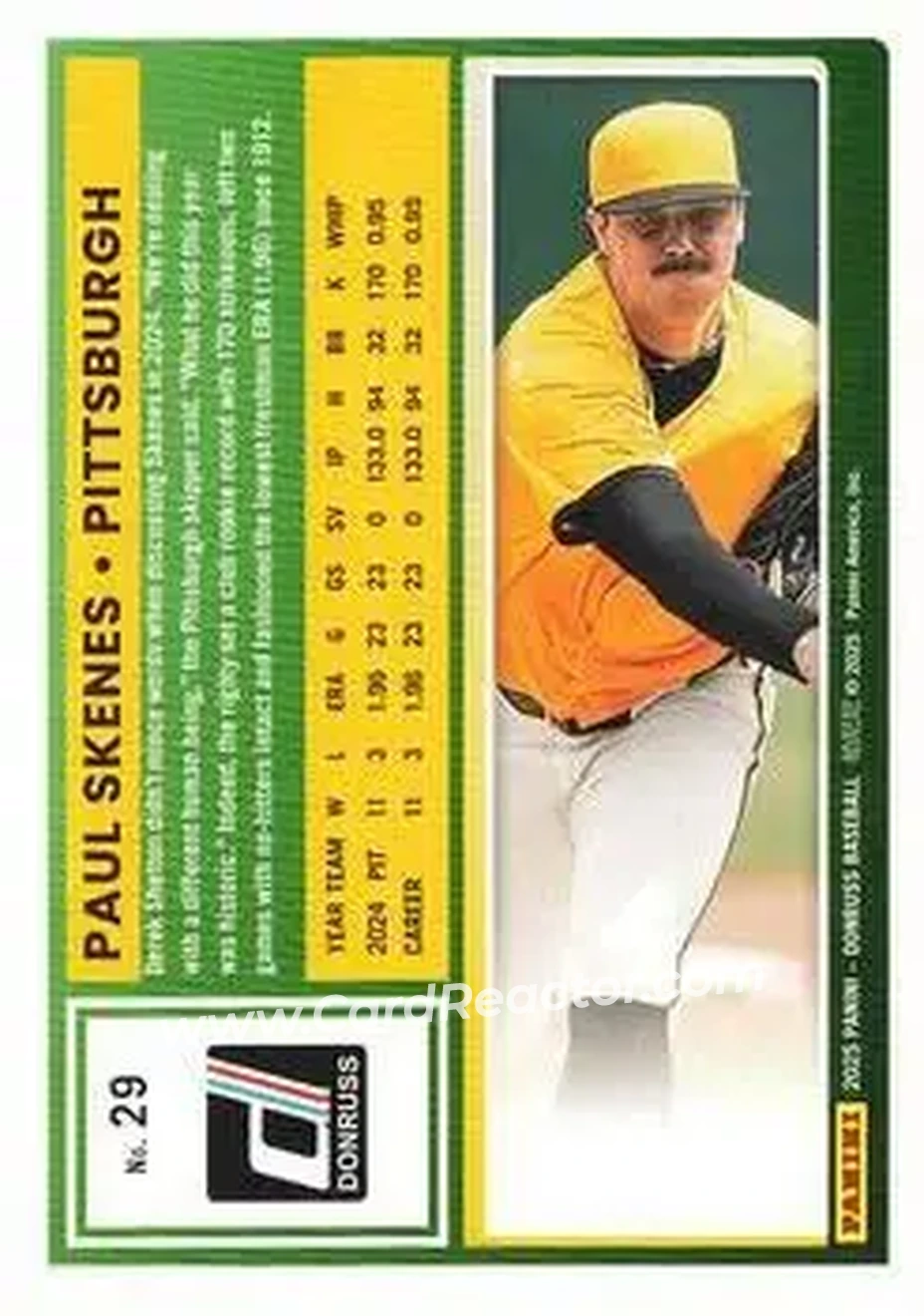 Back of Paul Skenes