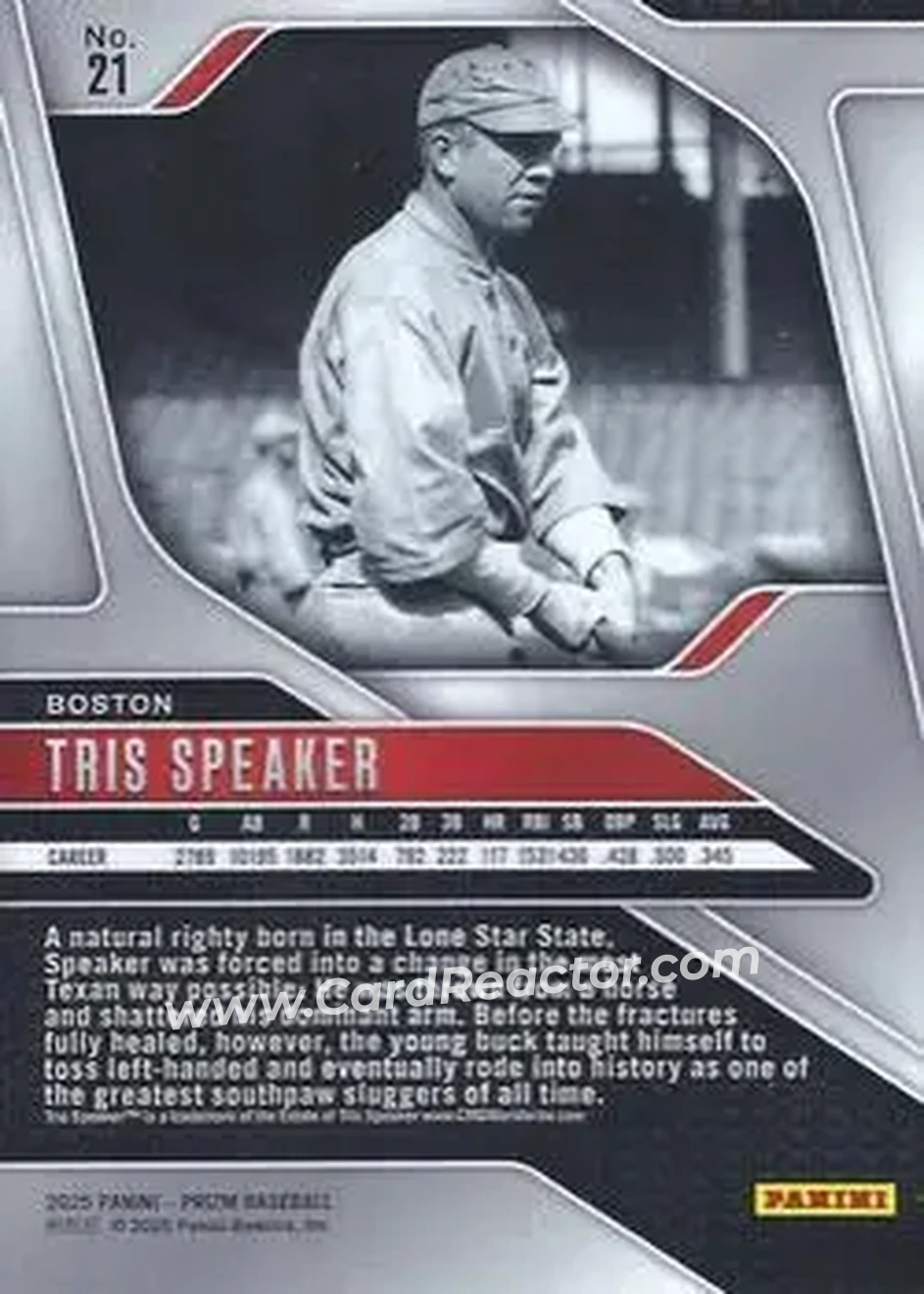 Back of Tris Speaker