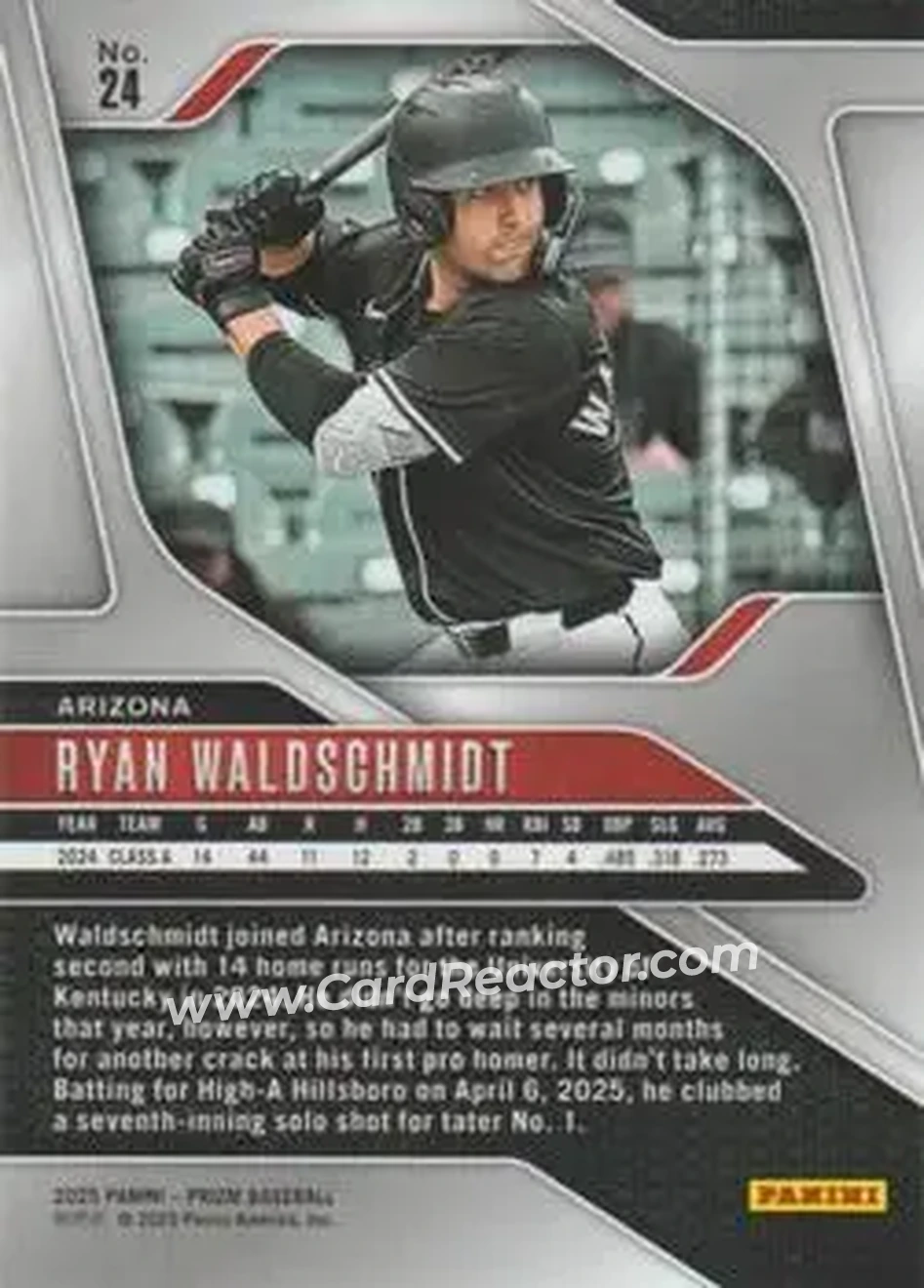 Back of Ryan Waldschmidt