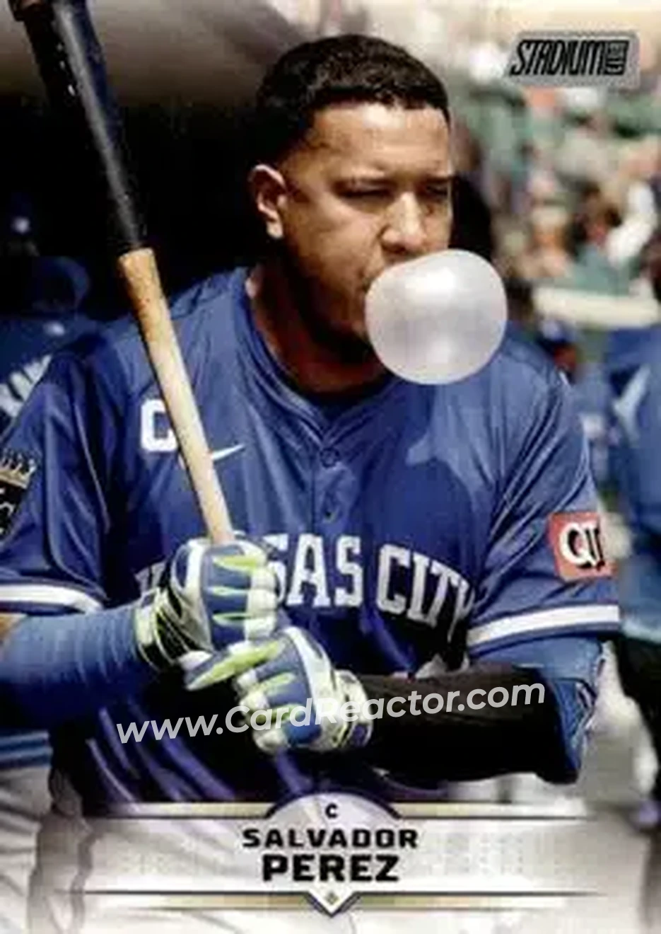 Front of Salvador Perez