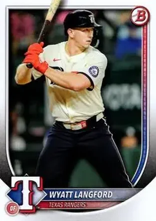 2025 Bowman #33 Wyatt Langford