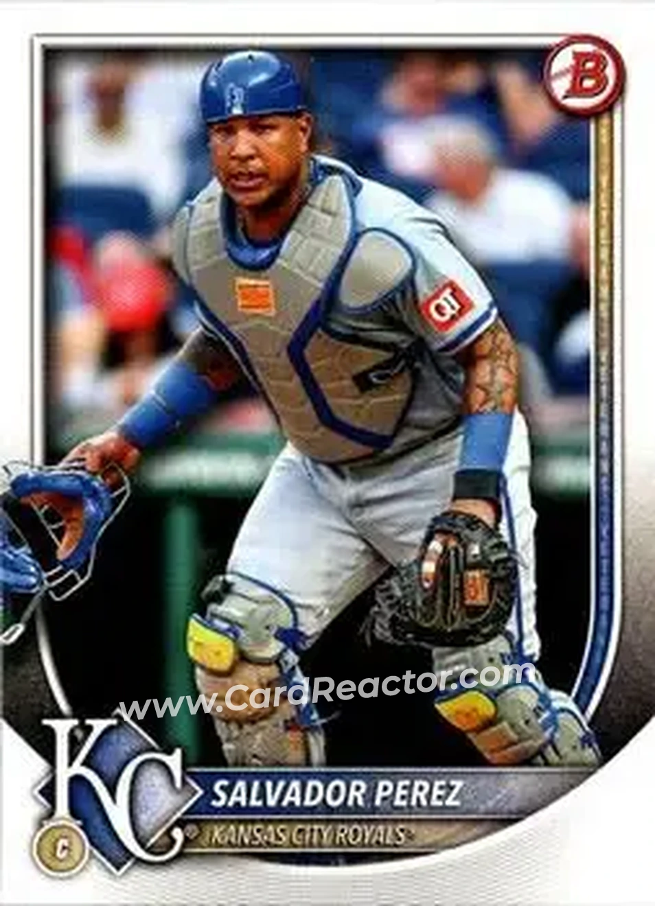 Front of Salvador Perez