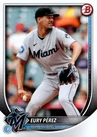 2025 Bowman #39 Eury Pérez