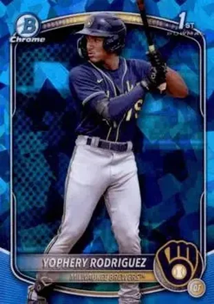 2025 Bowman Sapphire Edition #BCP-36 Yophery Rodriguez