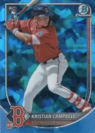 2025 Bowman Chrome Sapphire Edition #58 Kristian Campbell