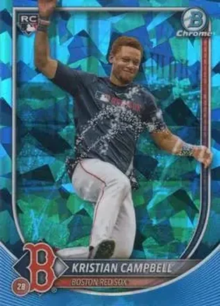 2025 Bowman Chrome Sapphire Edition #58 Kristian Campbell