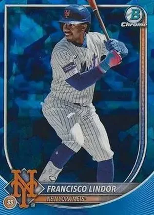 2025 Bowman Chrome Sapphire Edition #59 Francisco Lindor