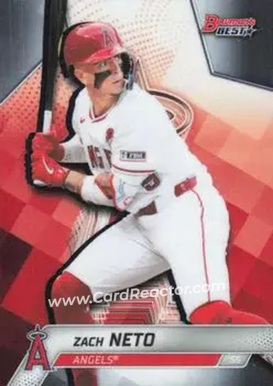 Front of Zach Neto