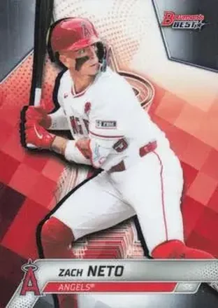 2025 Bowman's Best #47 Zach Neto