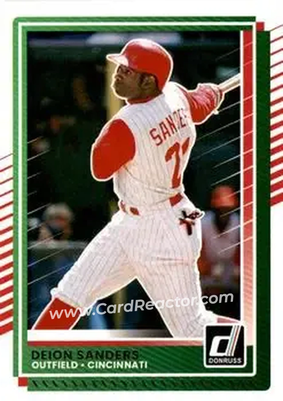 Front of Deion Sanders