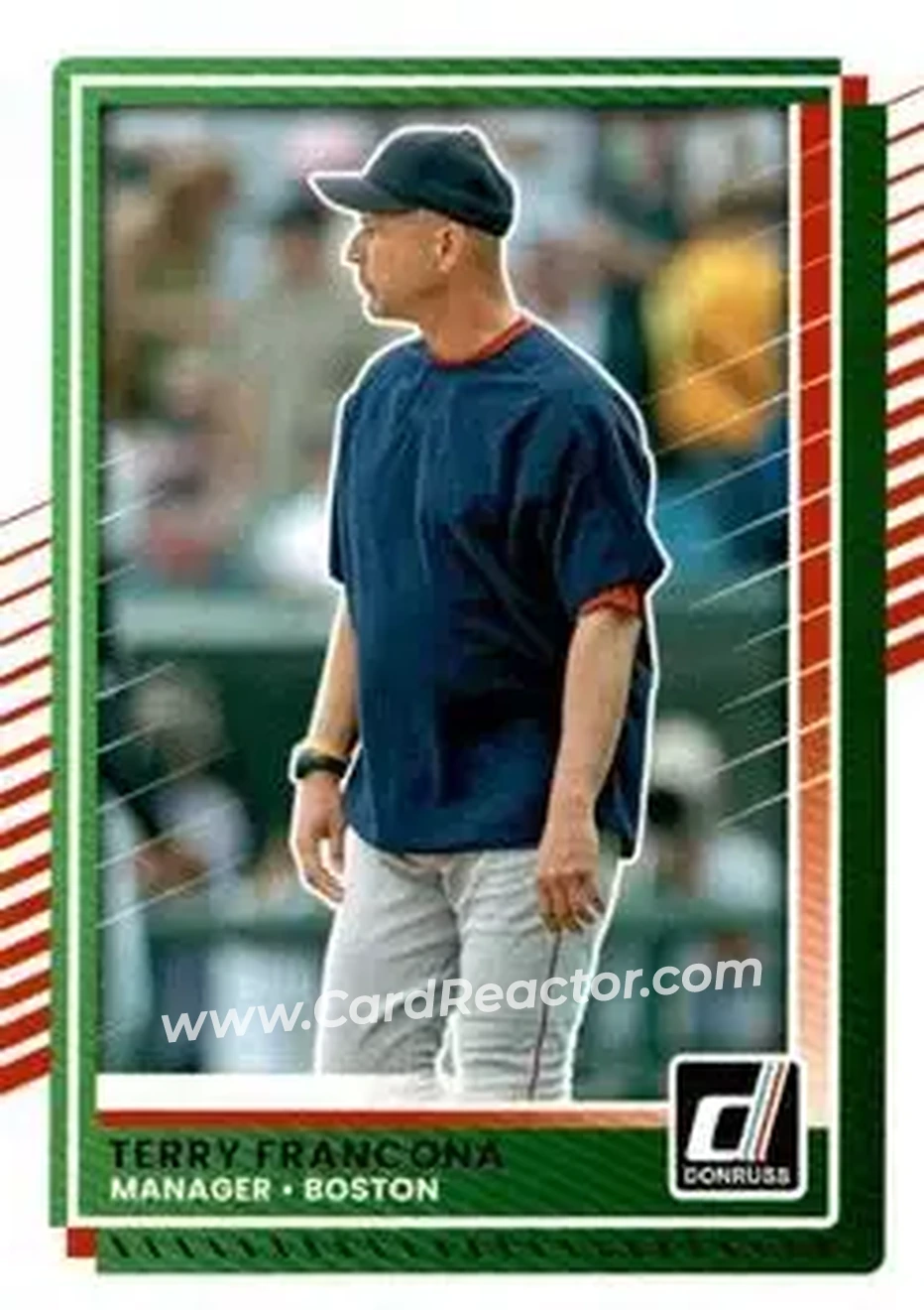Front of Terry Francona