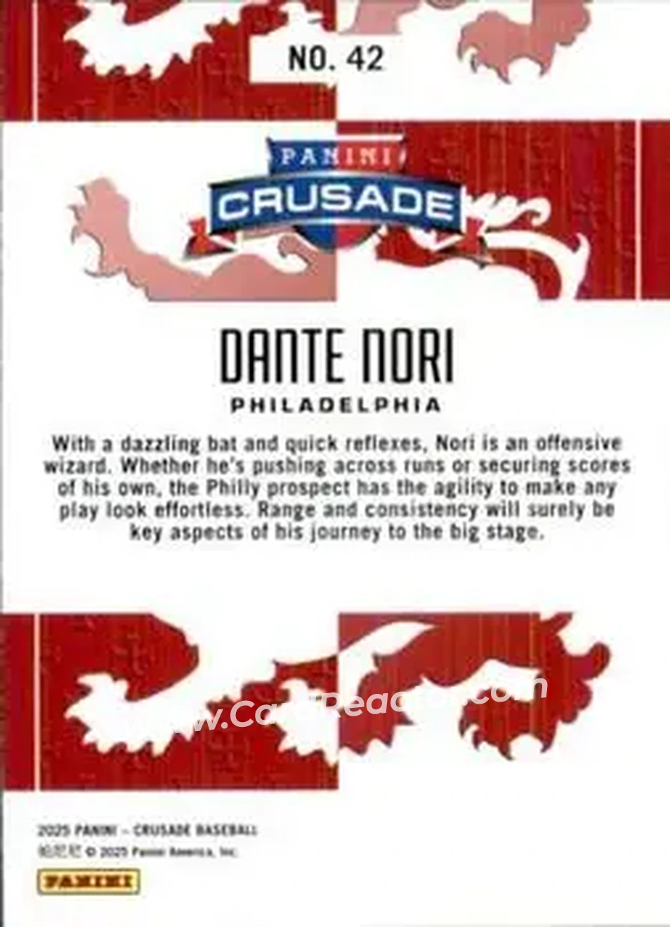 Back of Dante Nori