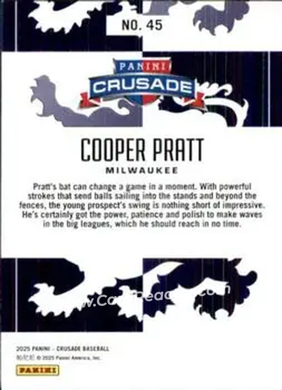 Back of Cooper Pratt