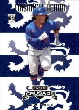 2025 Panini Crusade #47 Luisangel Acuña