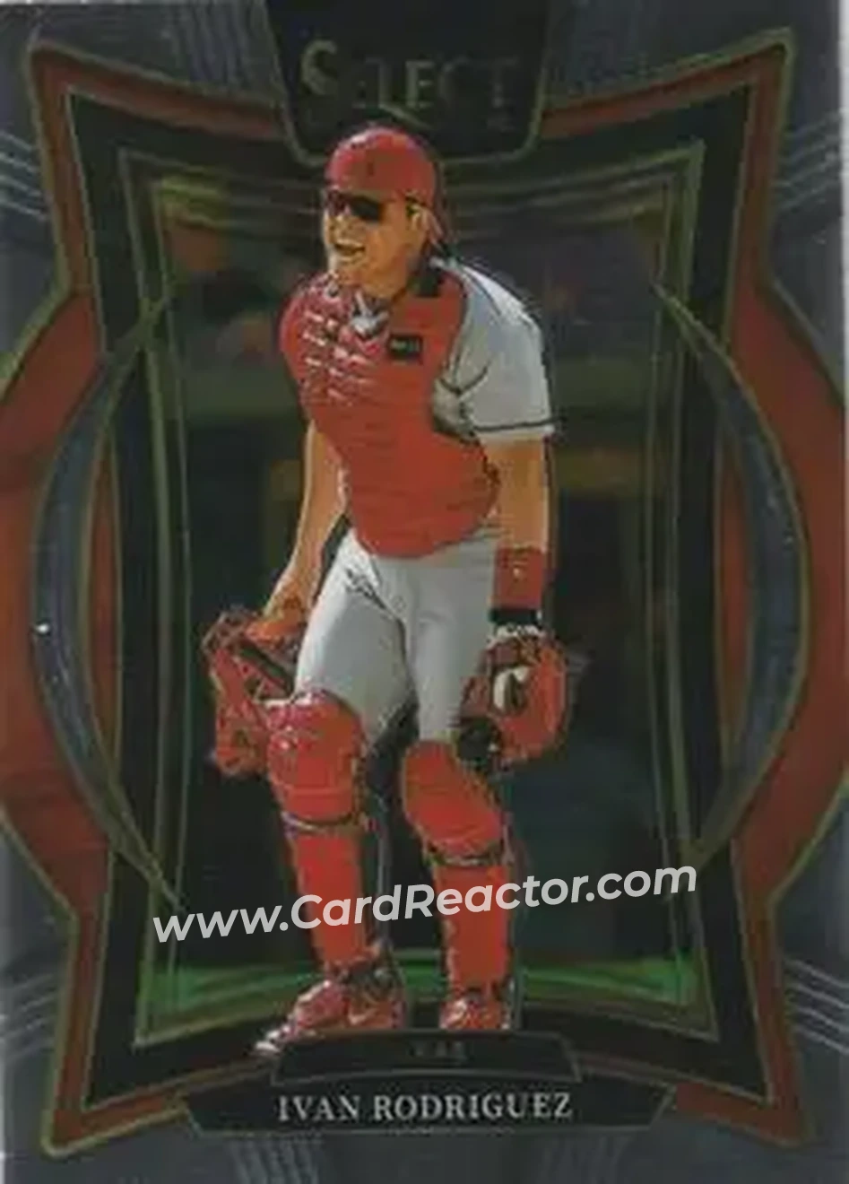 Front of Ivan Rodriguez