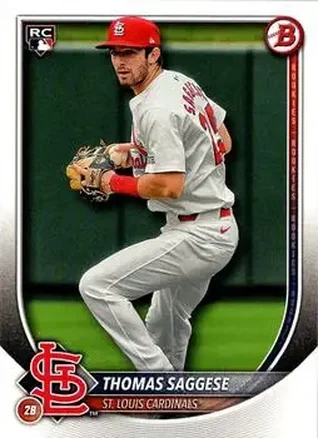 2025 Bowman #57 Thomas Saggese