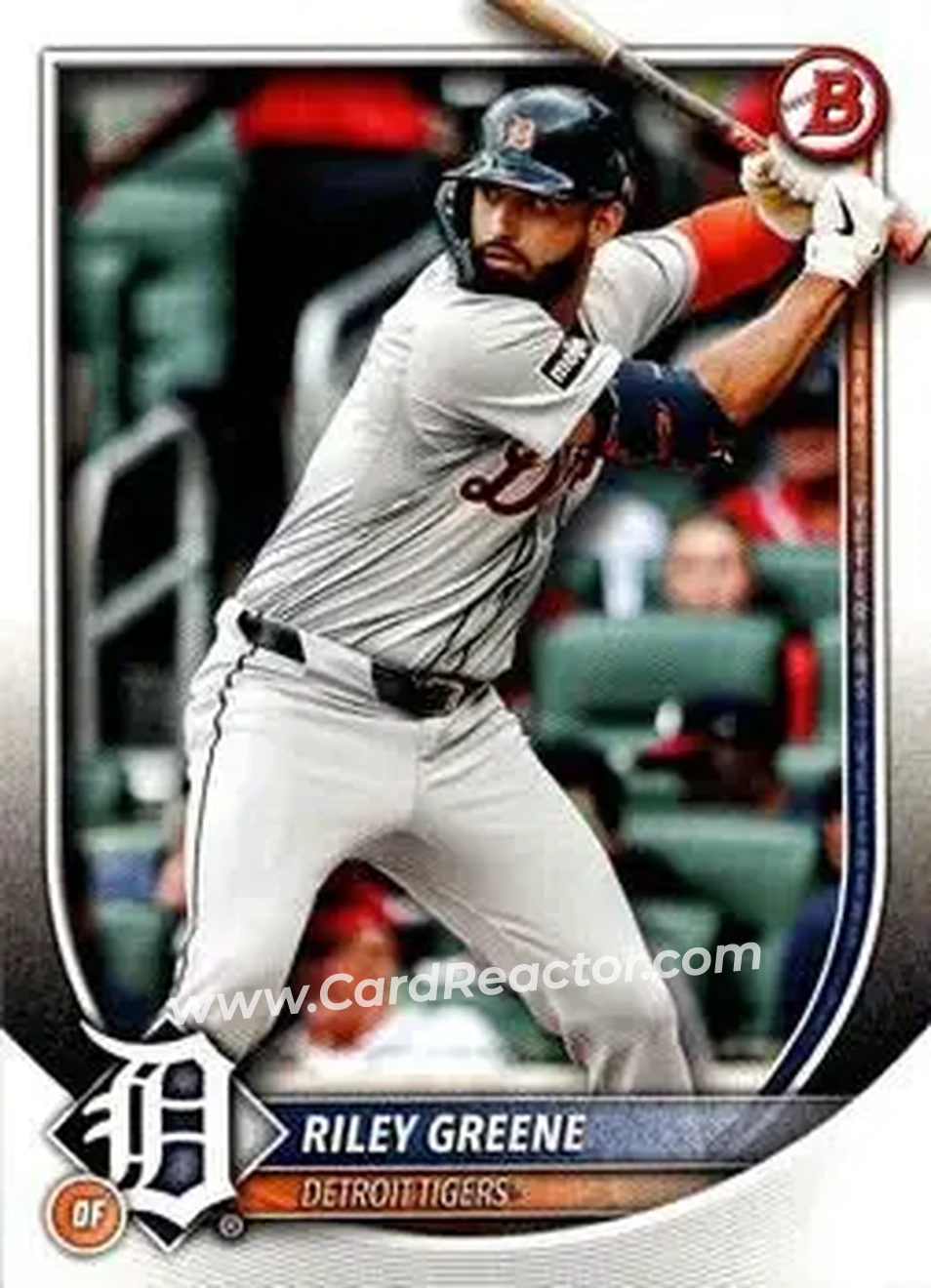 Front of Riley Greene