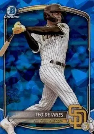 2025 Bowman Sapphire Edition #BCP-59 Leo De Vries