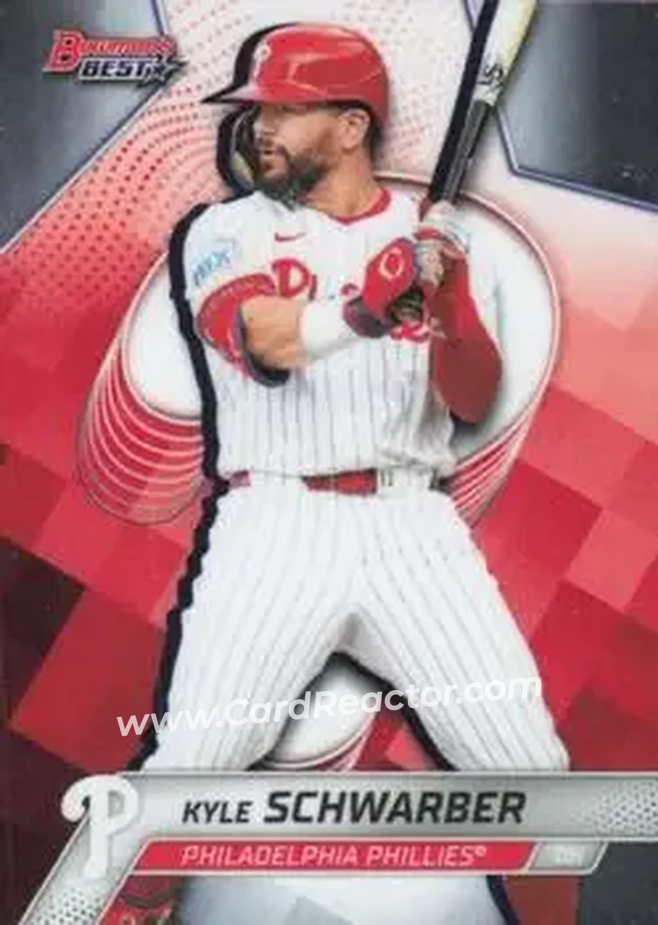 Front of Kyle Schwarber