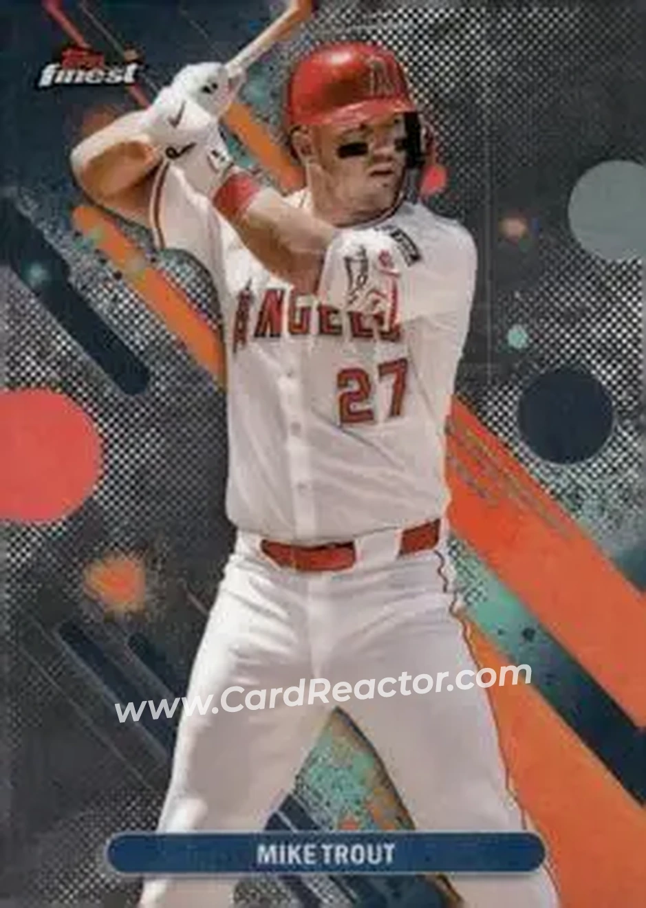 Front of Mike Trout